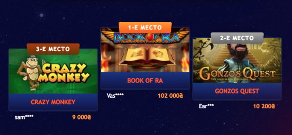 Топ 3 игрока Вулкан 365 Топ 3 игрока